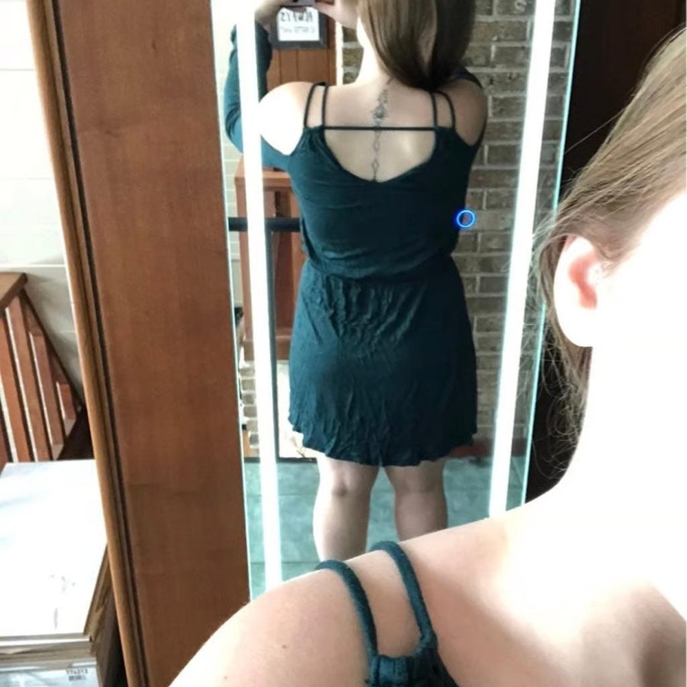 Emerald Green womens Dress Jennifer Lope